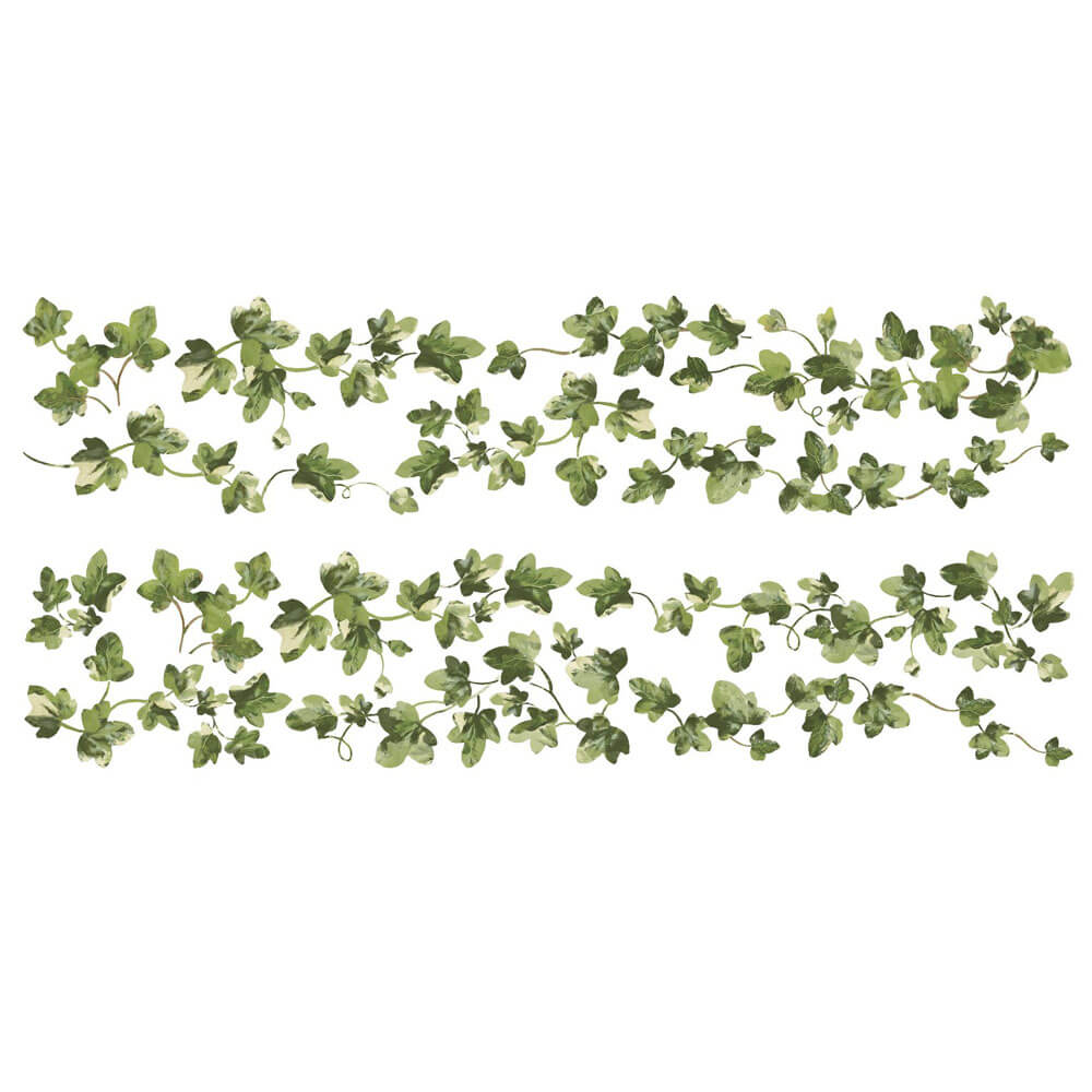 Painterly Ivy Wall Decals Printed | Wallhogs
