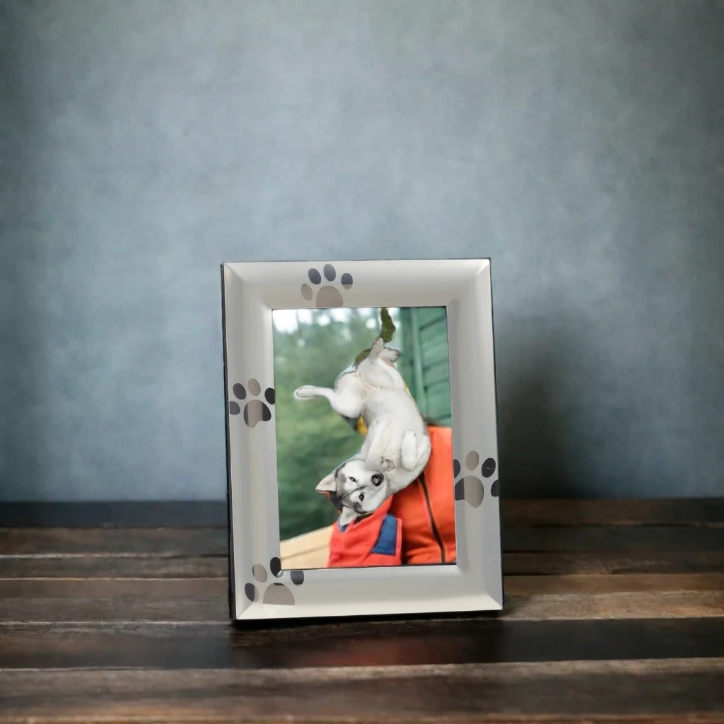 Paw Print Design Frame - 5x7-2