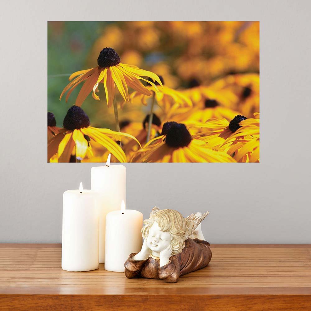 24 inch Big Brother Floral Decal Installed by Candles