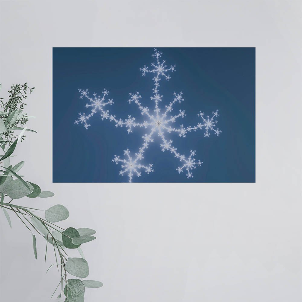 24 inch Starry Sky Art Decal Installed on Wall