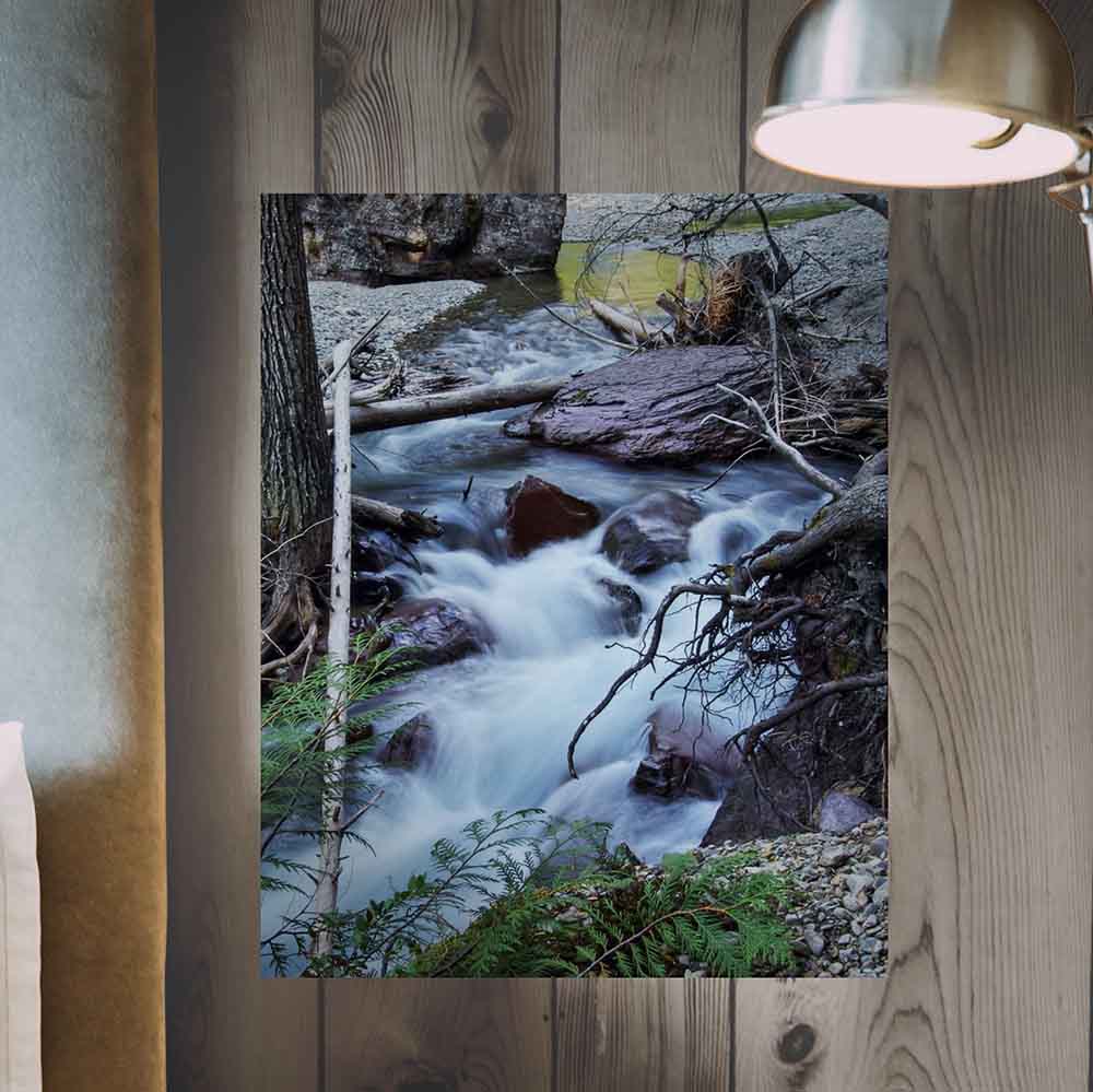 19x24 inch Fast Stream Poster Displayed on Wall