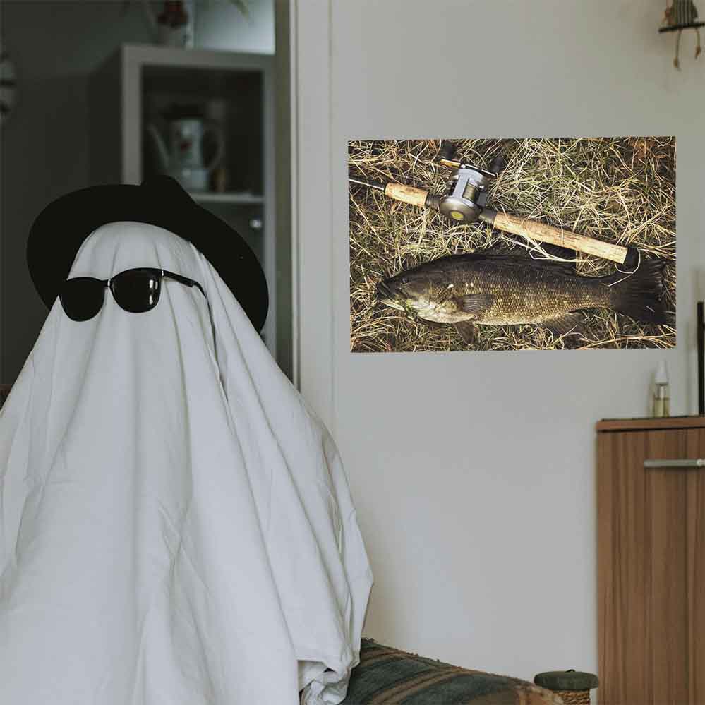 16x24 inch Catch of the Day Posted Displayed on Wall