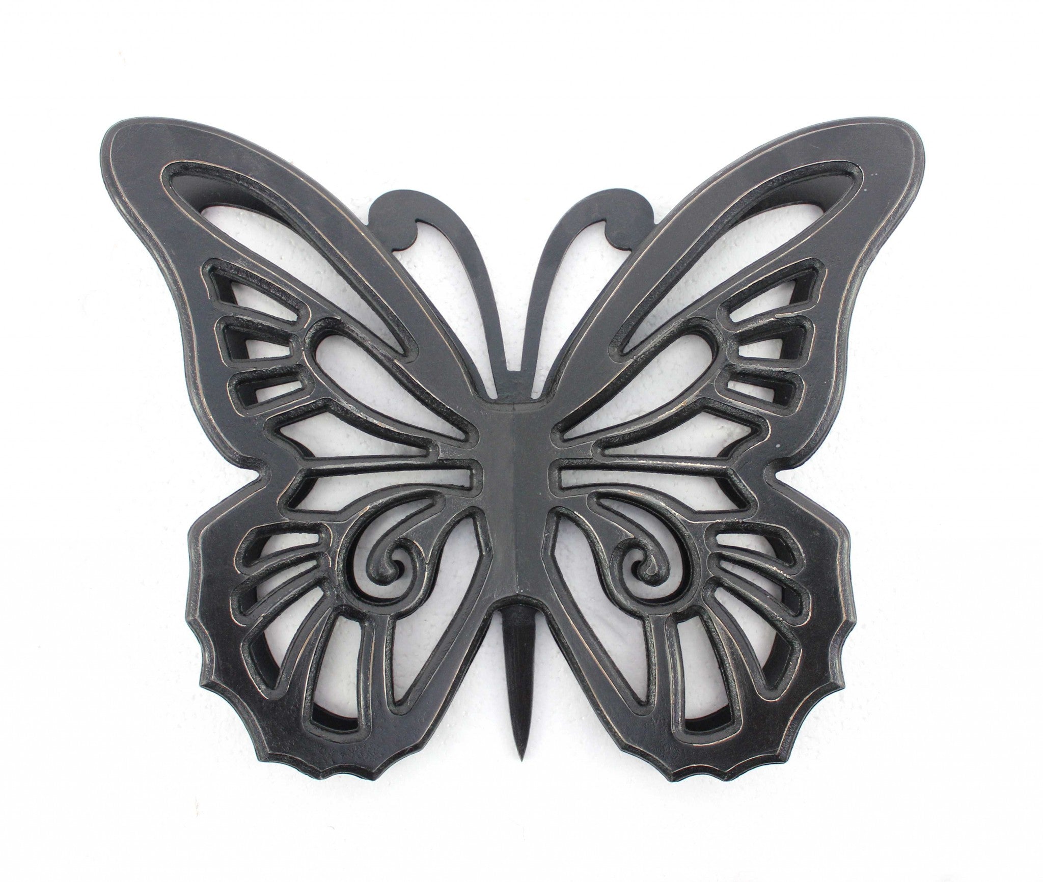 Black Rustic Butterfly Wooden Wall Decor | 19