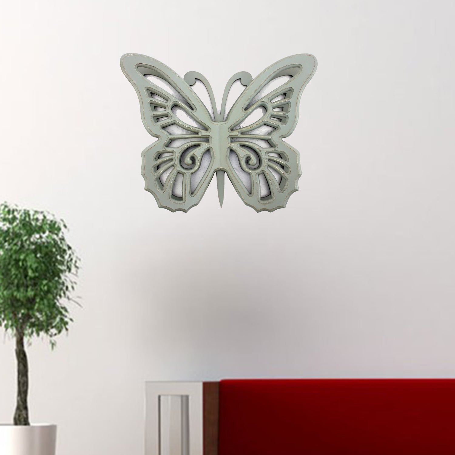 Rustic Butterfly Wooden  Wall Decor | 19