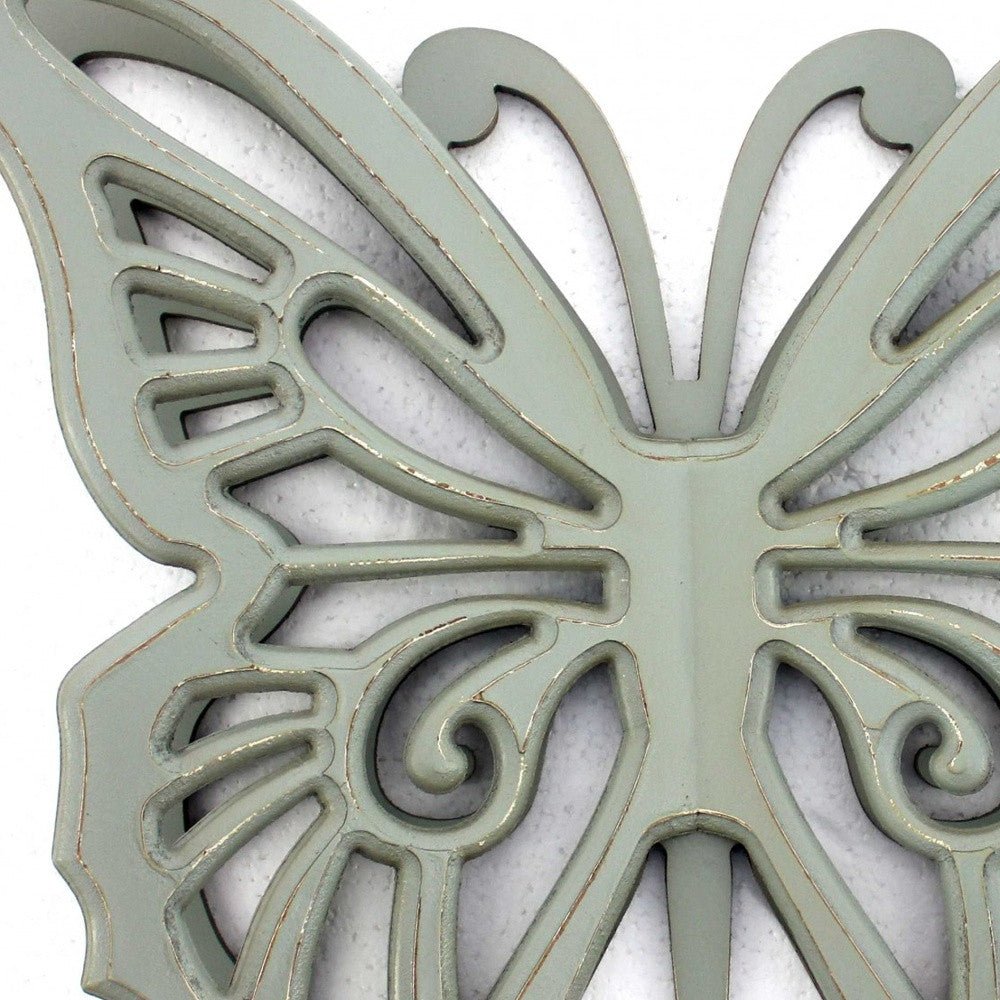 Rustic Butterfly Wooden  Wall Decor | 19