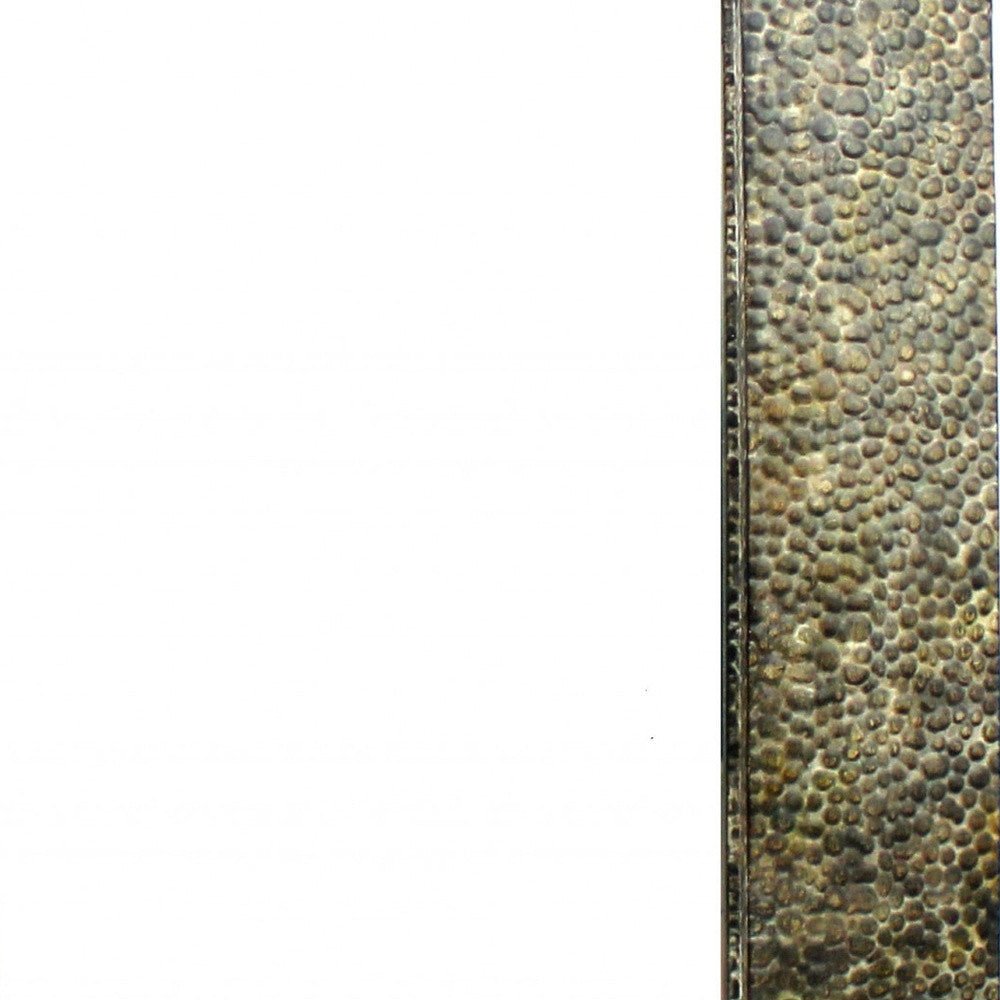 Bronze Rectangle Accent Metal Wall Mirror | 34