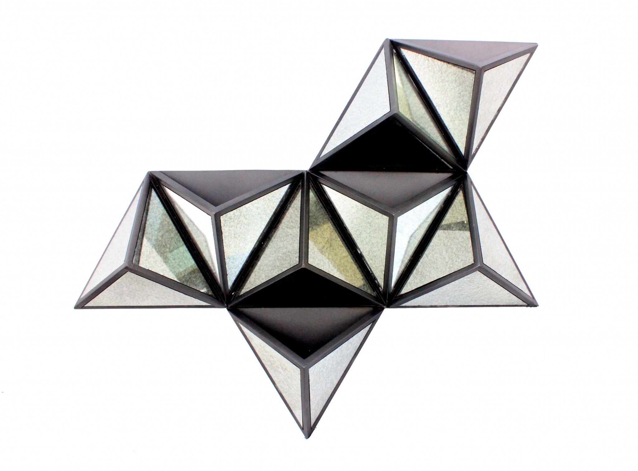 Black Diamante Wooden Wall Art | 24