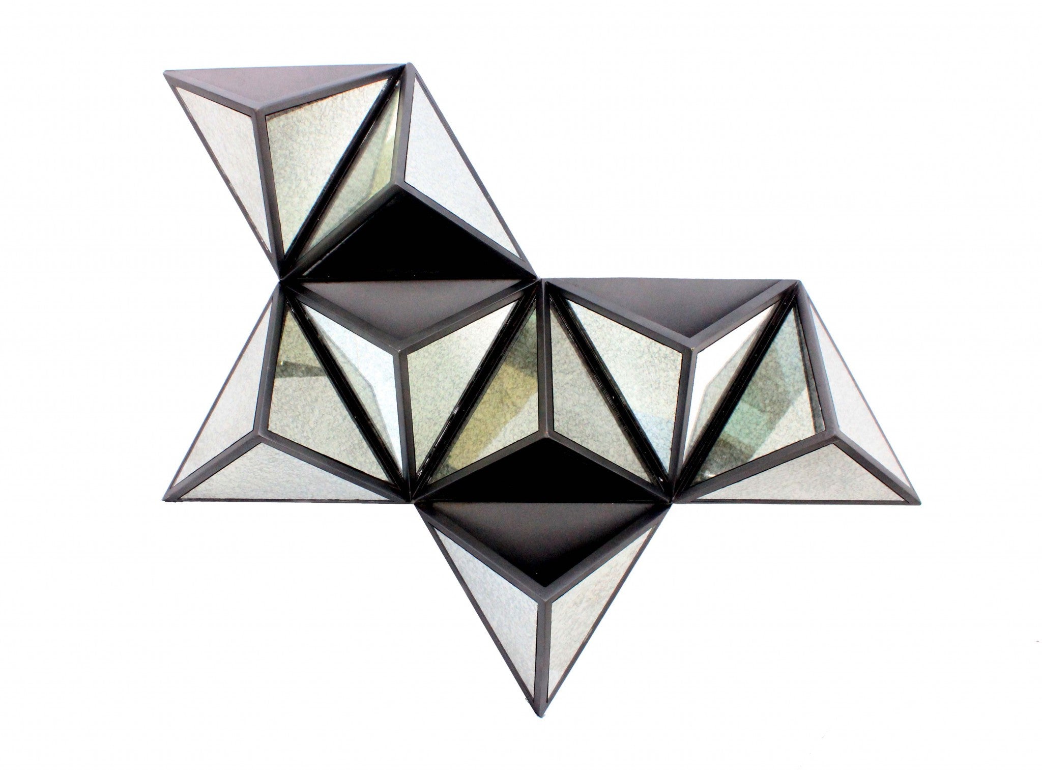 Black Diamante Wooden Wall Art | 24