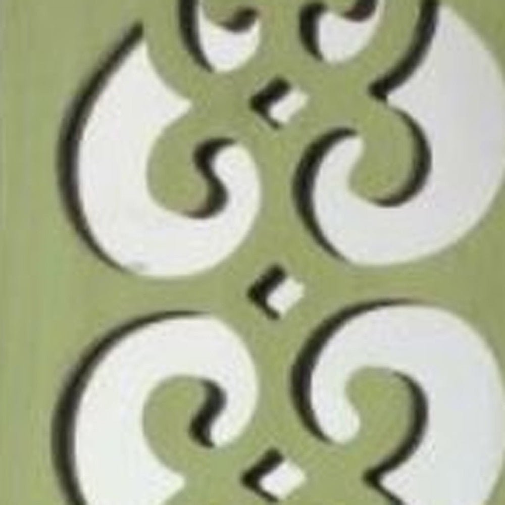 Green Wood Mirror Candle Holder Sconce | 6