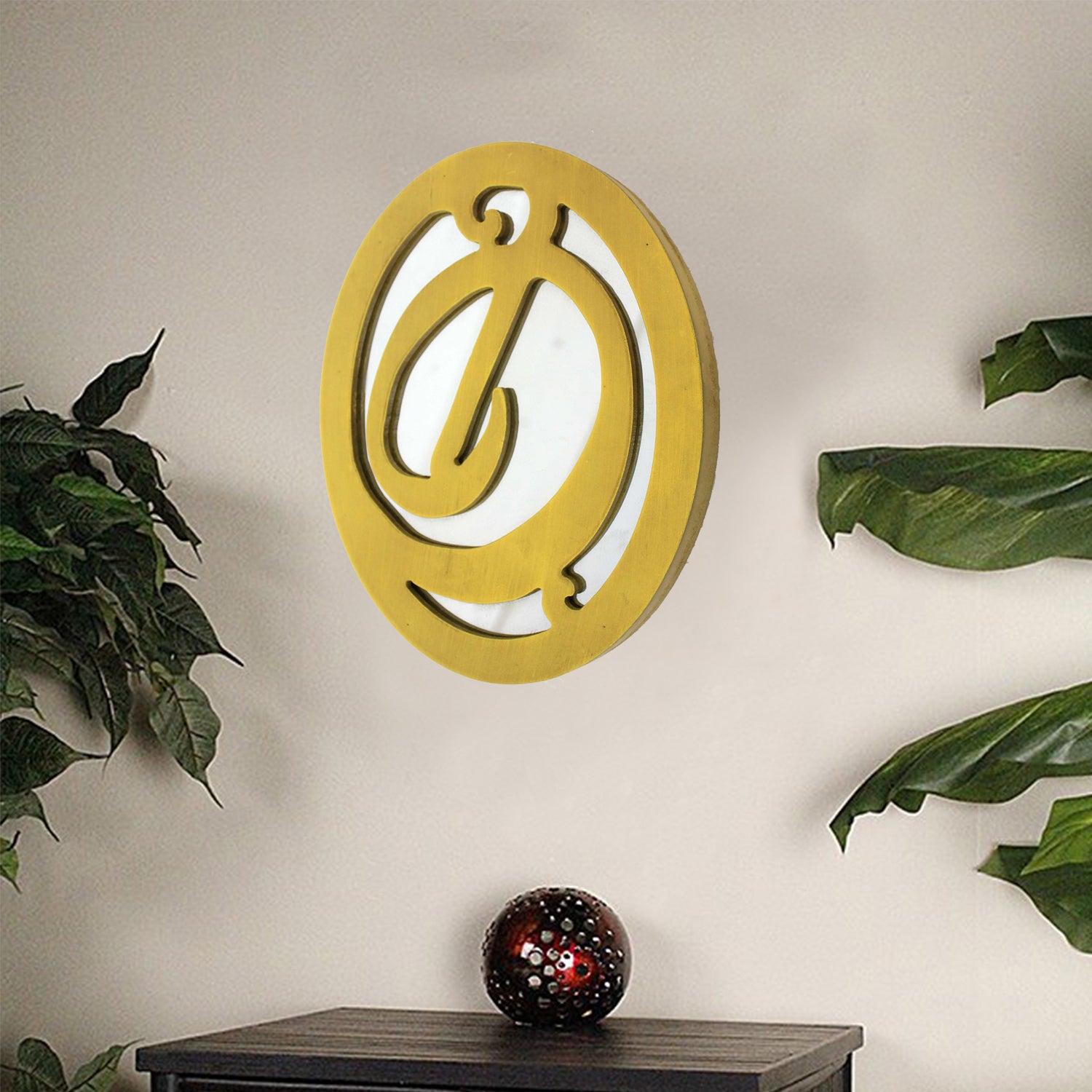 Cottage Style Letter D Wood Wall Decor | 8