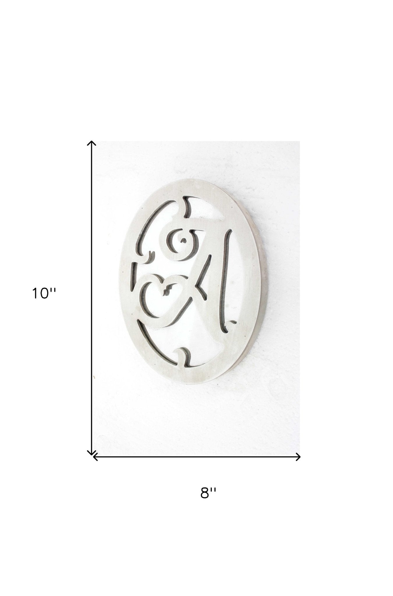 Cottage Style Letter D Wood Wall Decor | 8