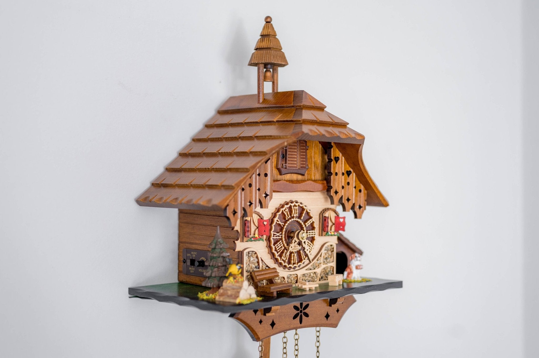 Inga German Steeple Cuckoo Clock | 10