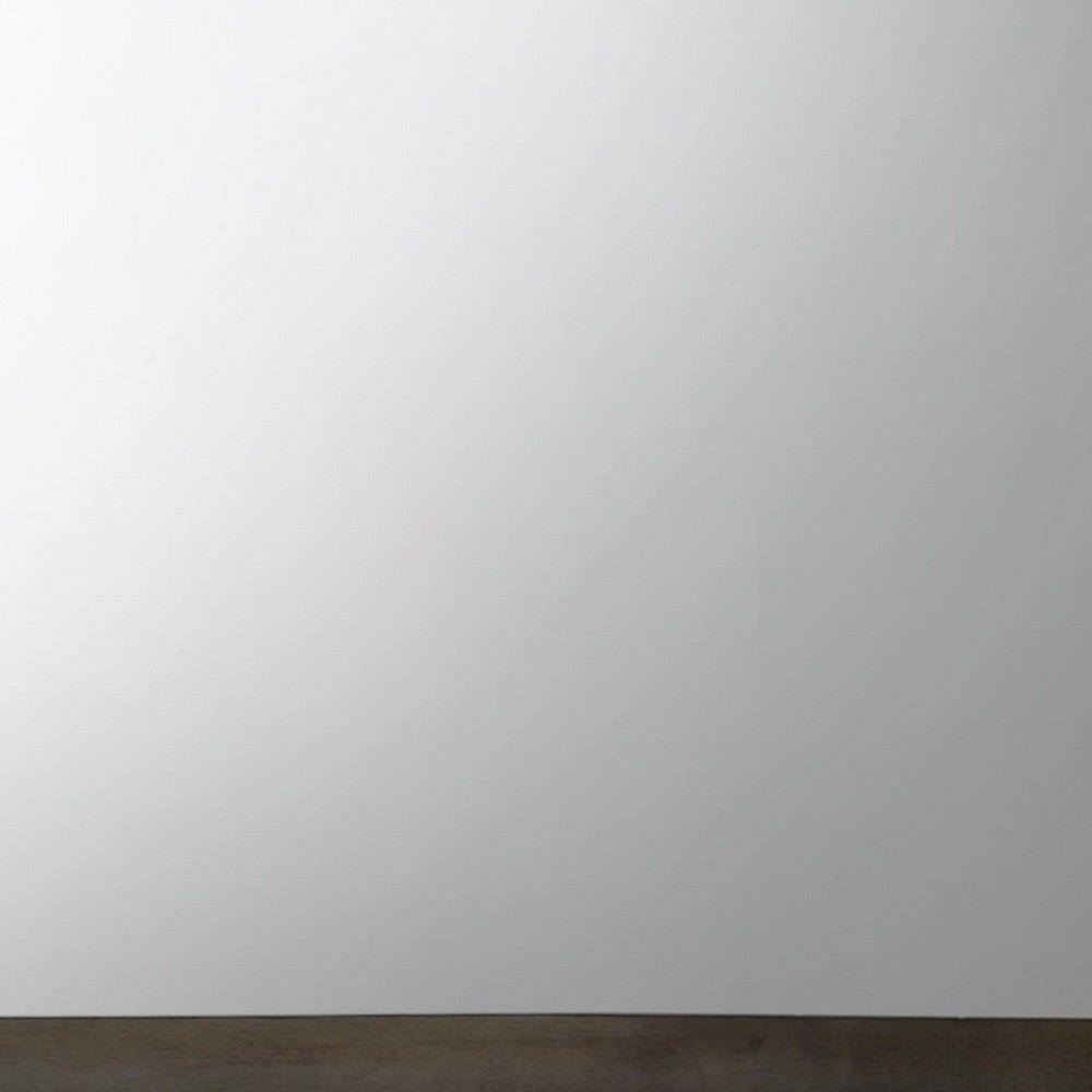 Gray Oak Wooden Rectangular Wall Mirror | 35