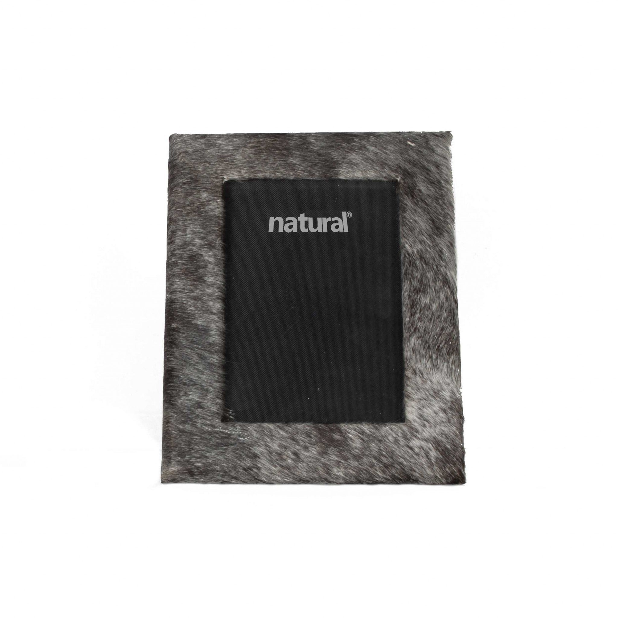 Gray  Cowhide Picture Frame | 4
