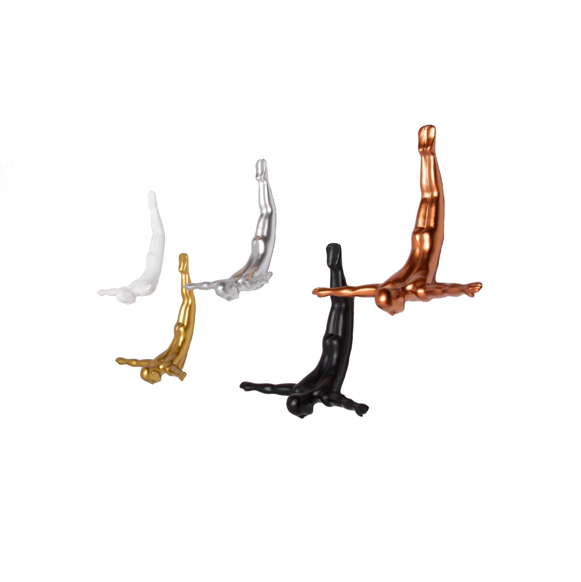 3D Cliff Diver Wall Art (5 Colors Available)