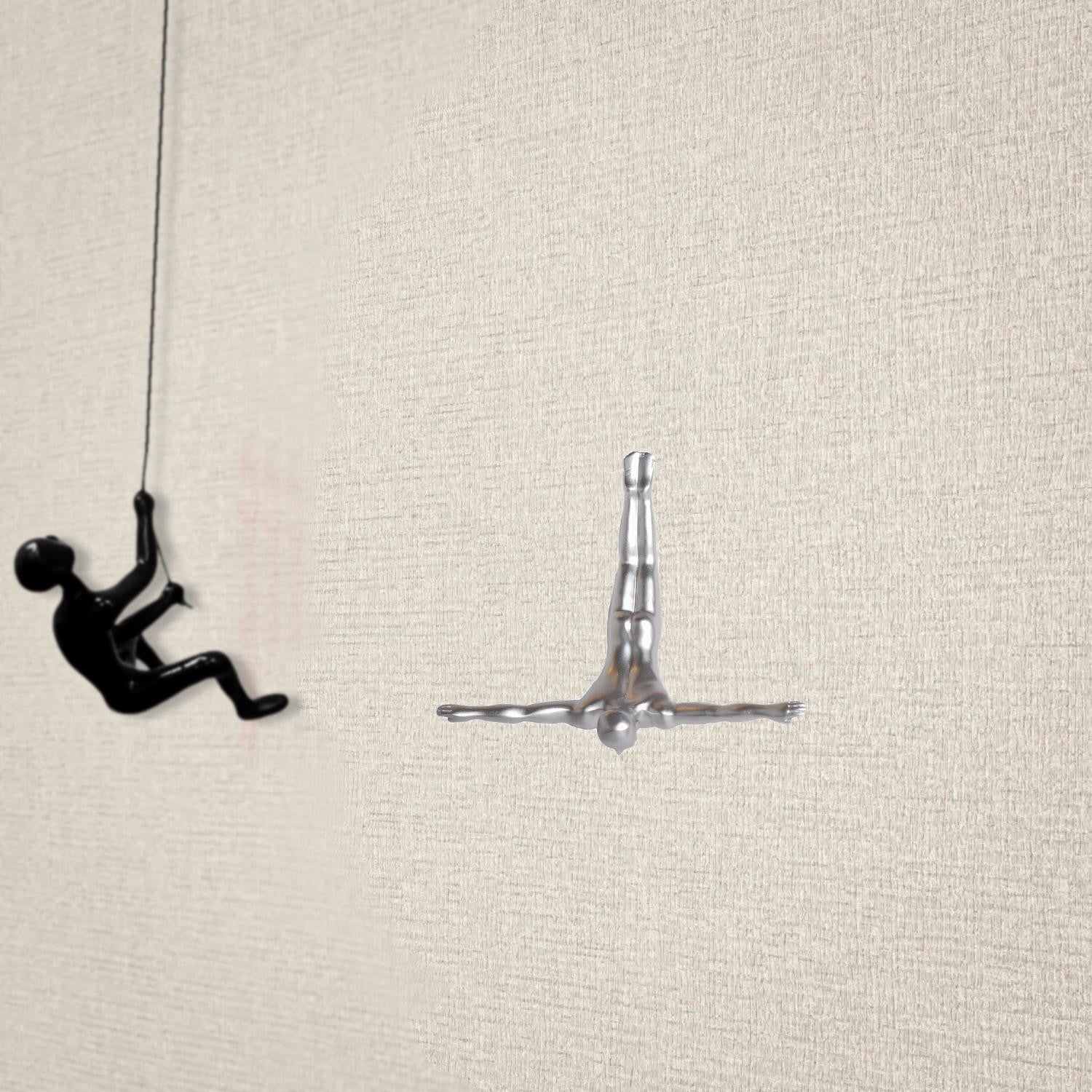 3D Cliff Diver Wall Art (5 Colors Available)