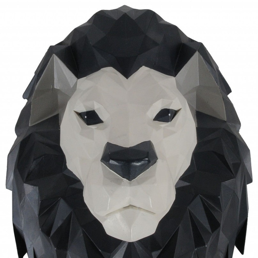 Origami Lion Head Wall Decoration | 11.5