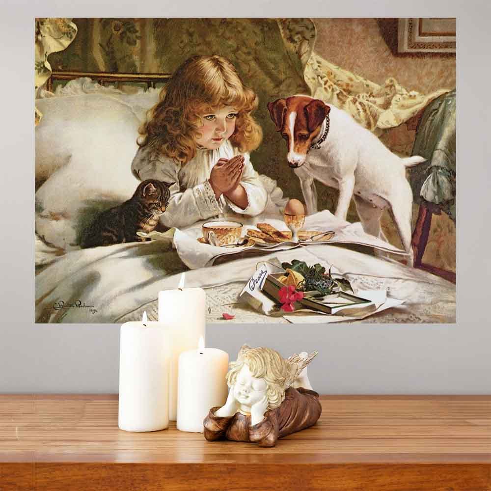 36 inch Suspense Wall Decal Installed on Wall