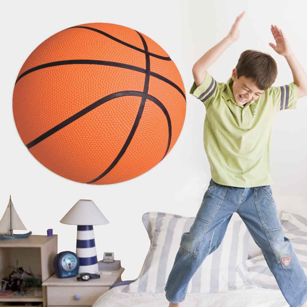 36 inch Basketball Wall Decal Installed in Boys Room
