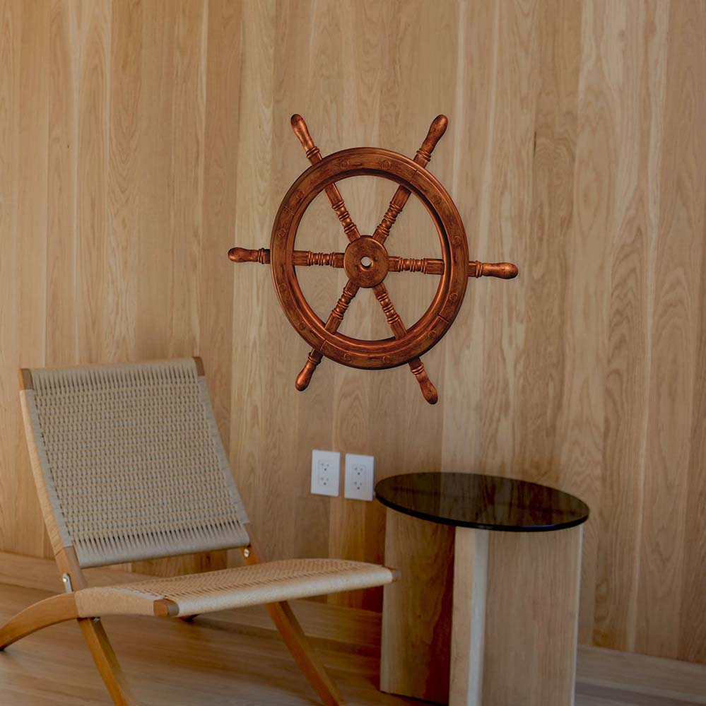 31x36 inch Helm Decal Installed in Office