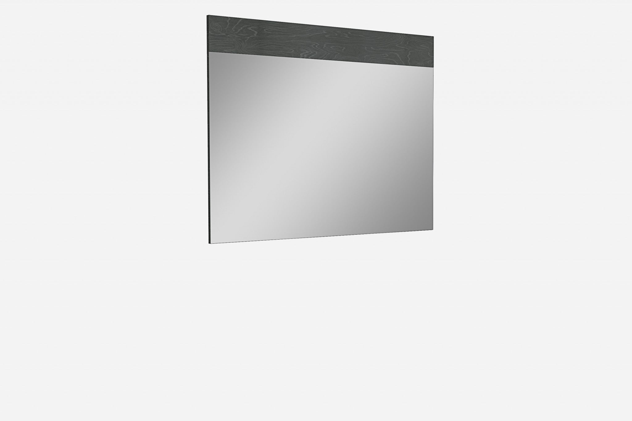 Gray Accent Framed Wall Mirror | 63