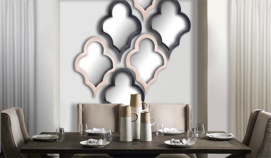 Black Novelty Accent Mirror | 23