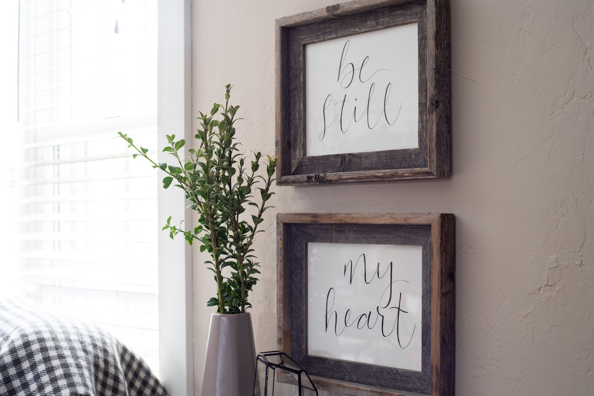 Natural Weathered Gray Wood Picture Frame | 8.5