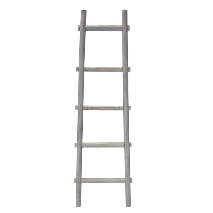 5 Step Decorative Ladder Shelve | 18"x59" (3 Colors Available)