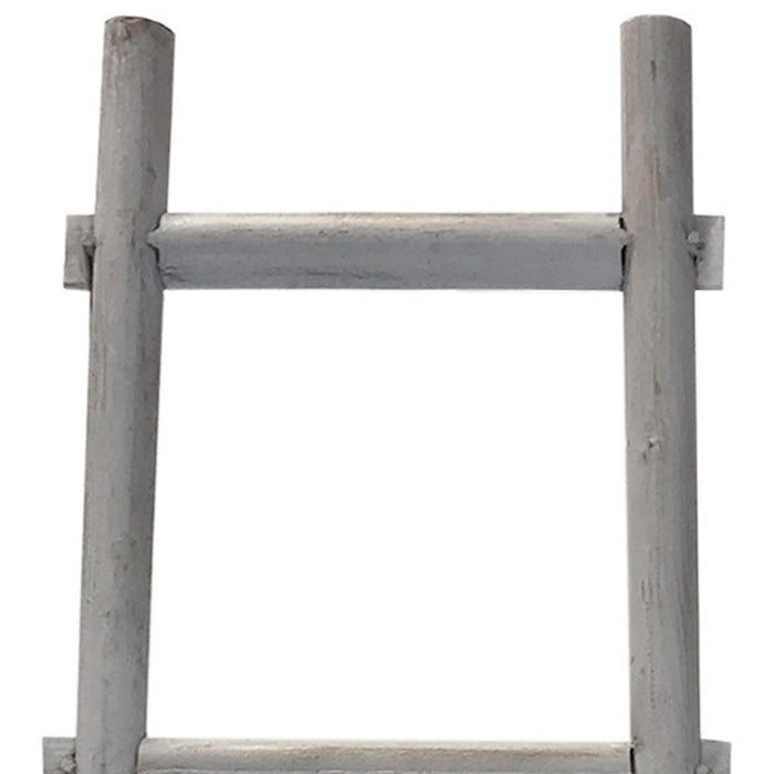 5 Step Decorative Ladder Shelve | 18"x59" (3 Colors Available)