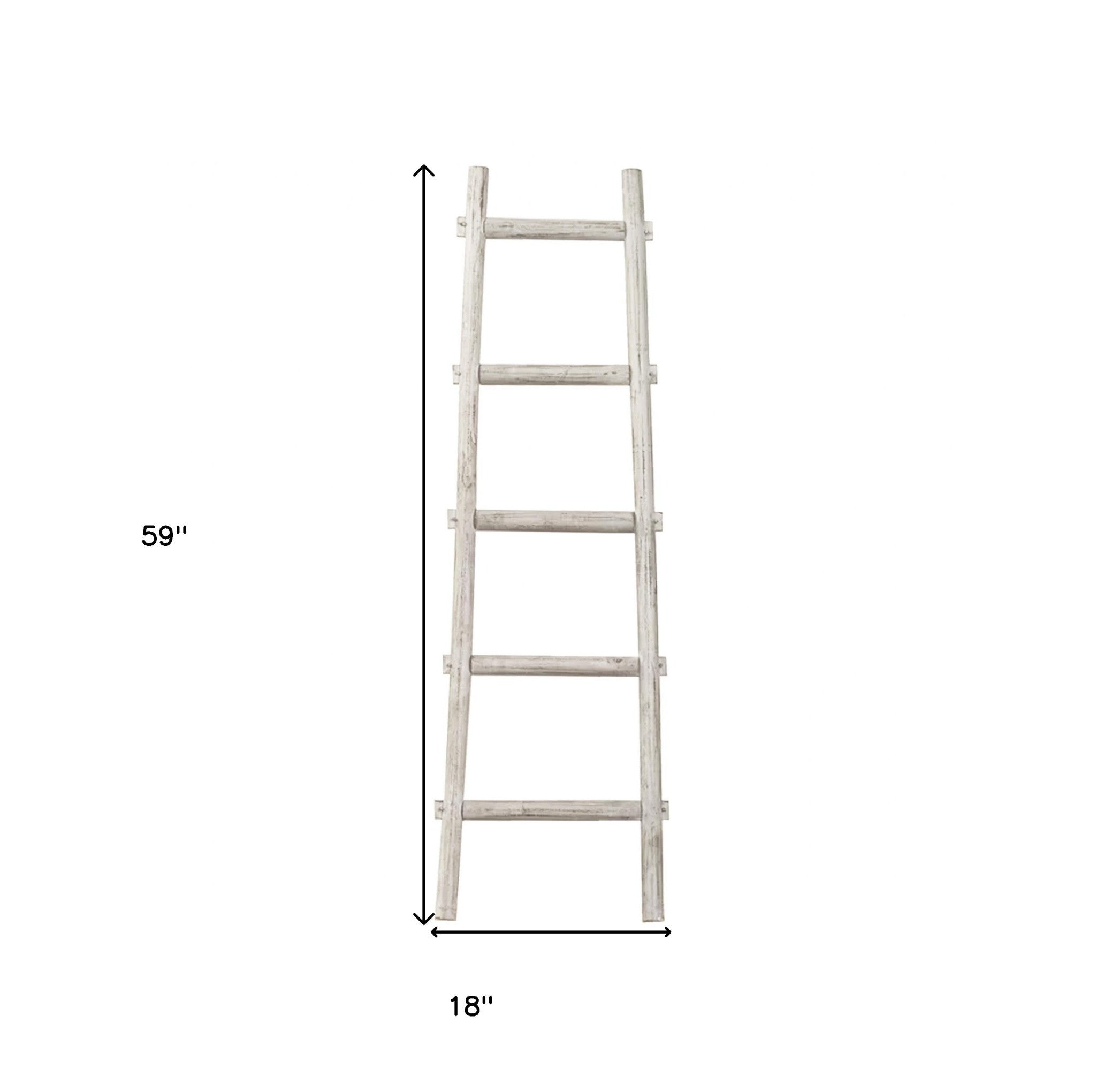 5 Step Decorative Ladder Shelve | 18