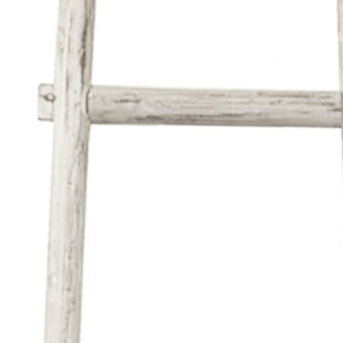 5 Step Decorative Ladder Shelve | 18"x59" (3 Colors Available)