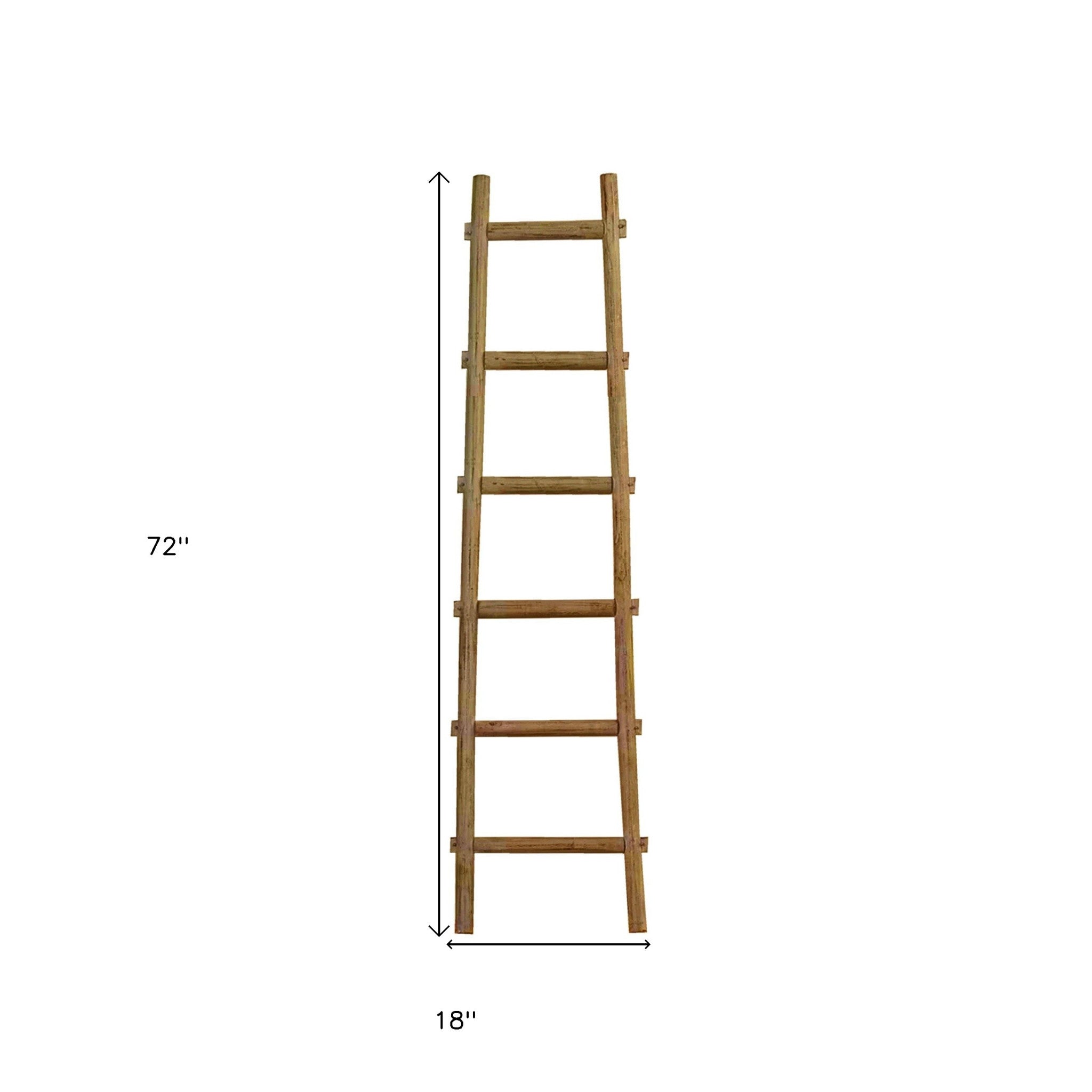 6 Step Decorative Ladder Shelf | 18