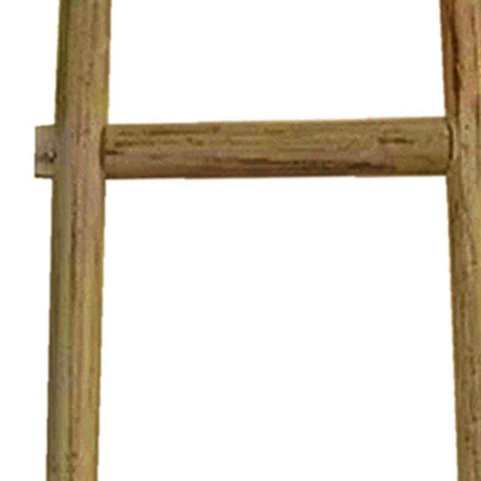 6 Step Decorative Ladder Shelf | 18"x72" (2 Colors Available)