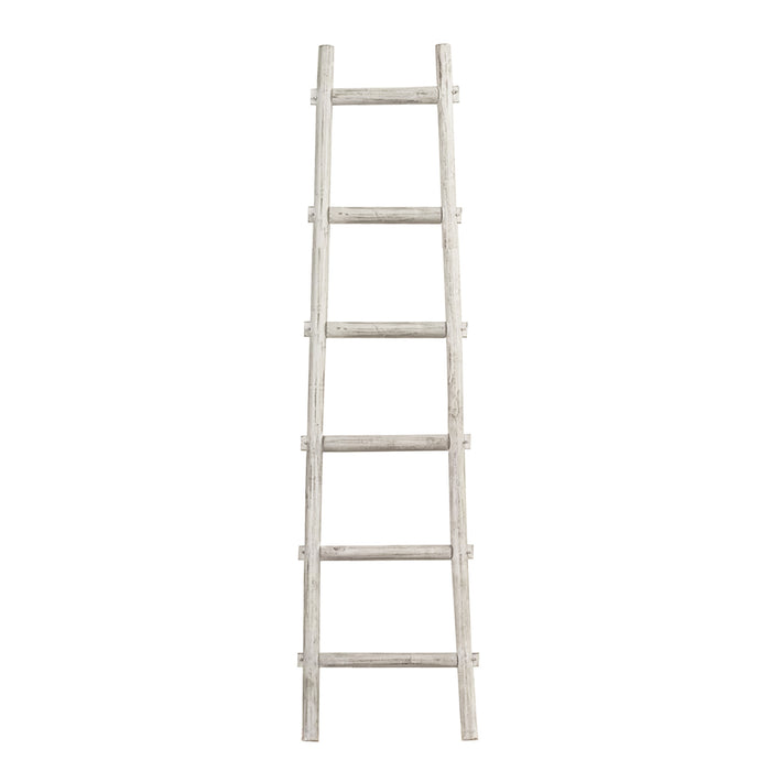 6 Step Decorative Ladder Shelf | 18"x72" (2 Colors Available)