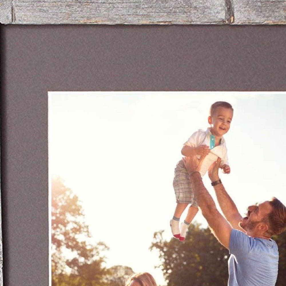 Natural Weathered Grey Picture Frame With Plexiglass Holder | 16