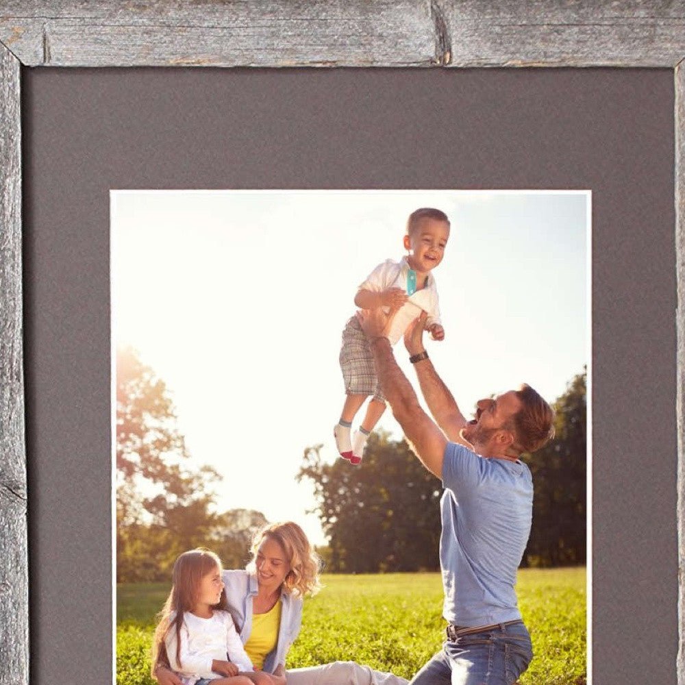 Natural Weathered Grey Picture Frame With Plexiglass Holder | 16