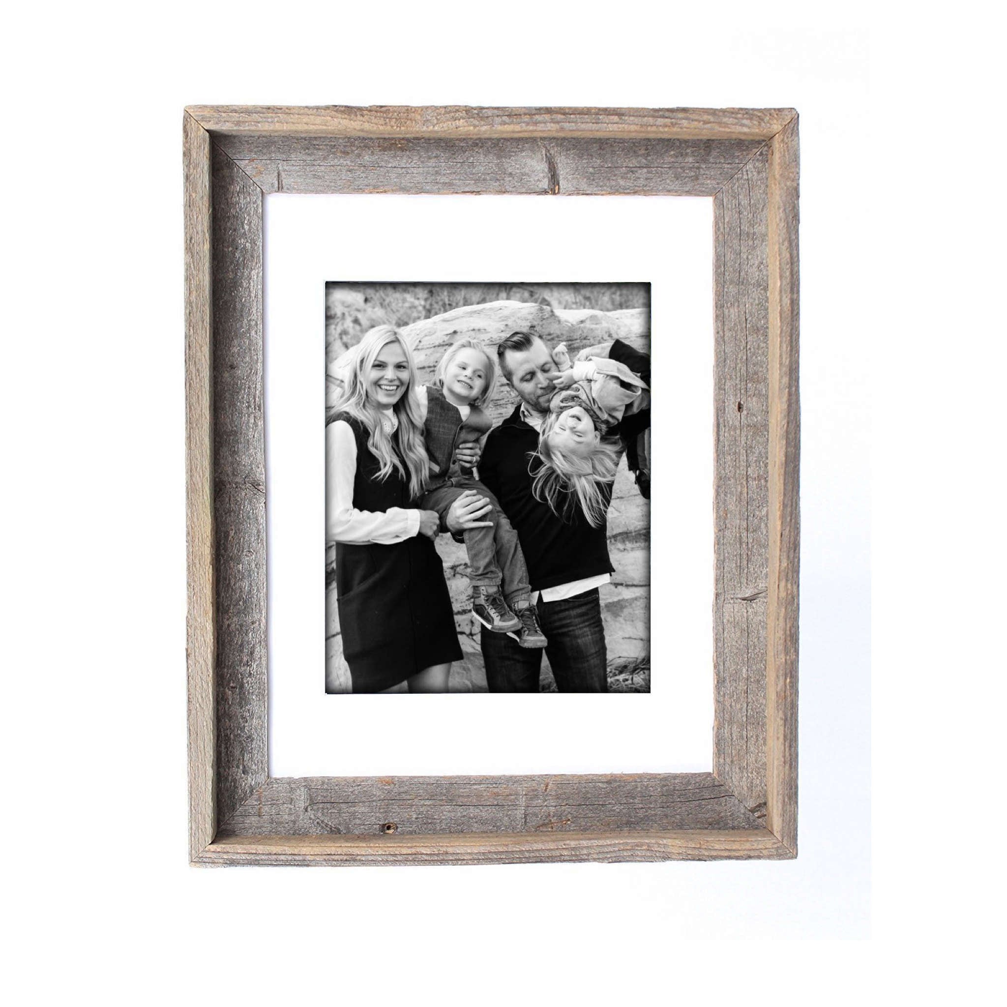 Rustic White Wood Picture Frame | 16