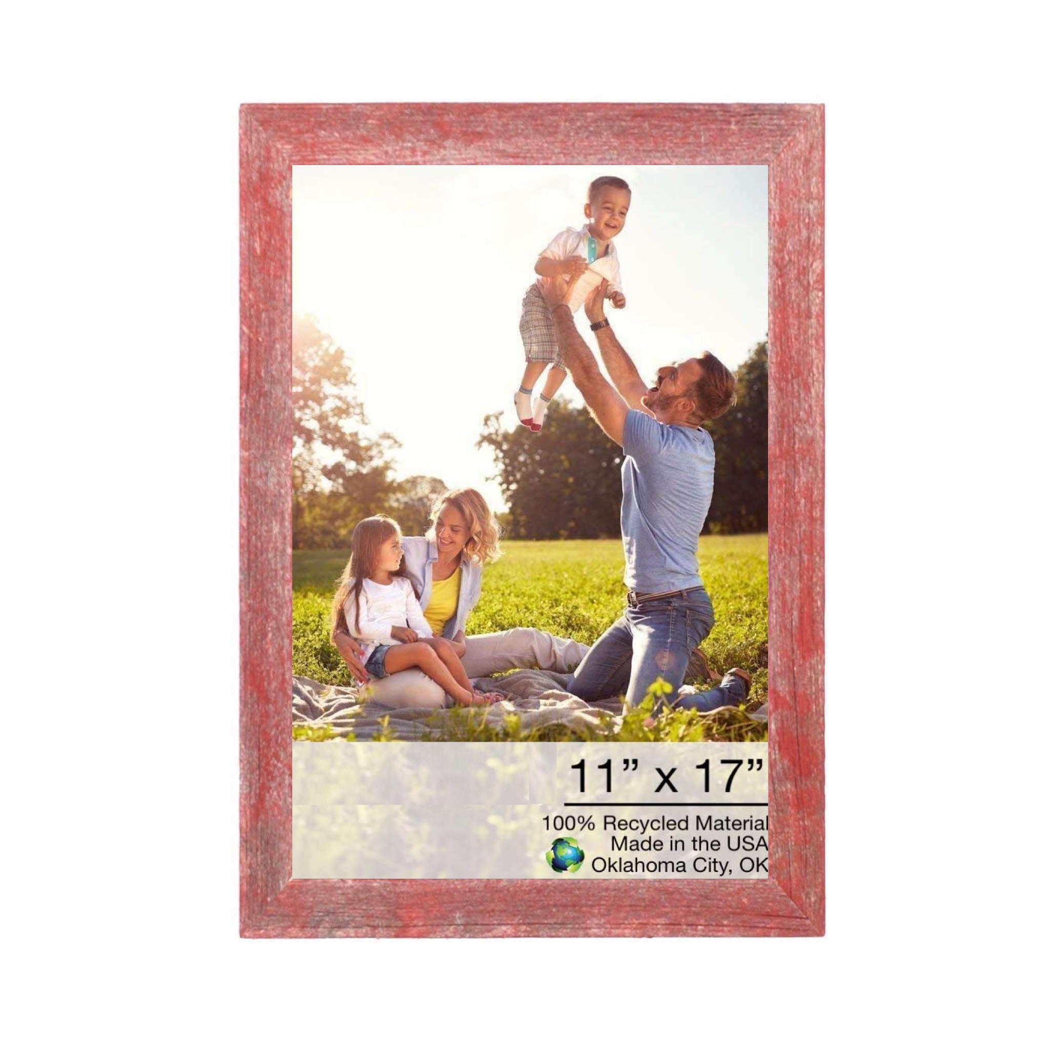 Rustic Red Picture Frame | 11