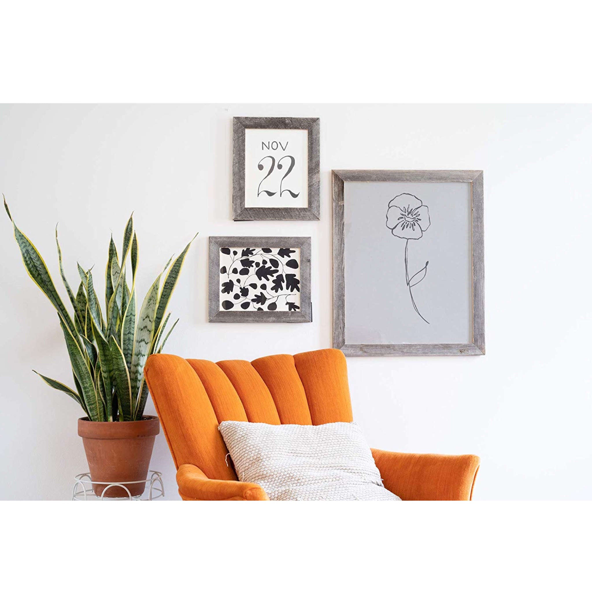 Natural Weathered Grey Wood Picture Frame | 12