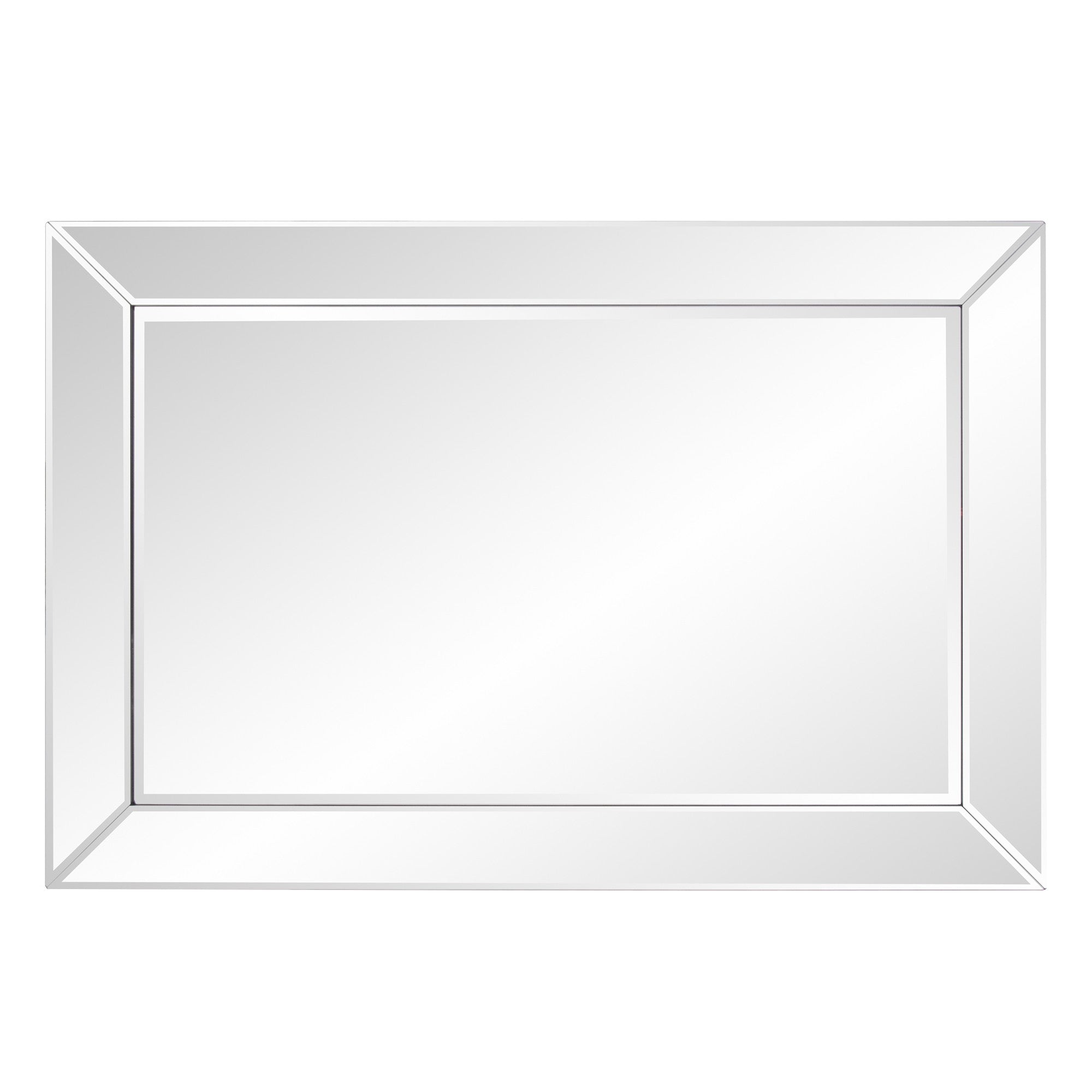 Mirrored Frame Hanging Accent Wall Mirror | 24