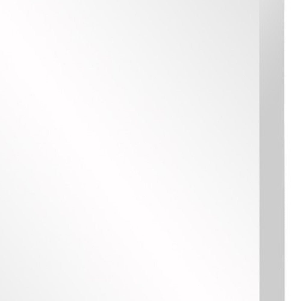 Rectangular Wall Mirror With Glass Frame | 16