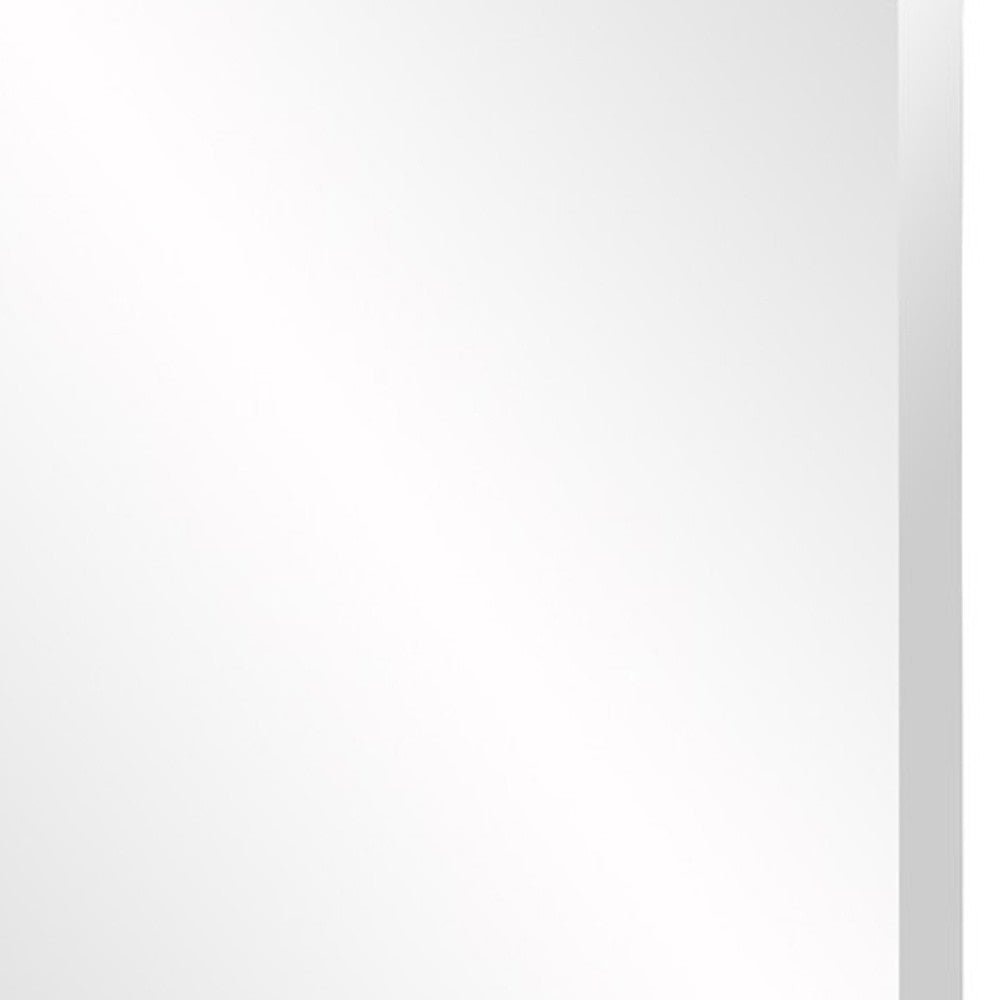 Rectangular Wall Mirror With Glass Frame | 16