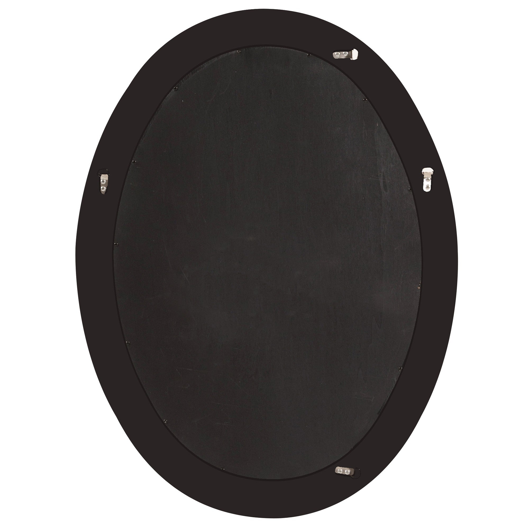 Oval Antique Gold Finish Wall Mirror With Beaded Textured Frame | 25