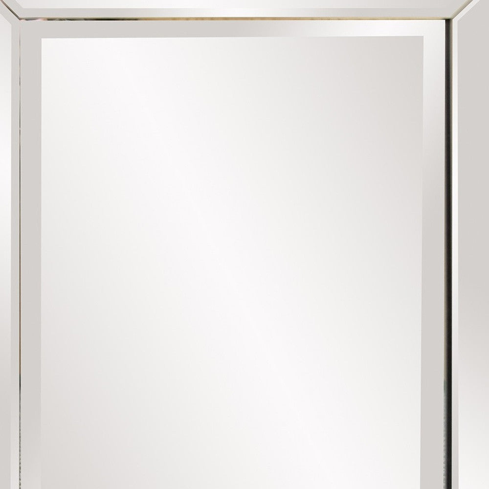 Rectangle Framed Wall Mirror with Beveled Edge | 18