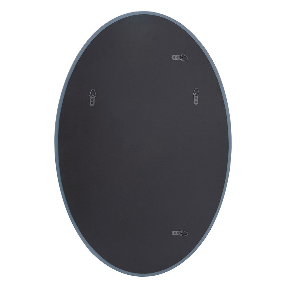 Oval Shaped Frameless Wall Mirror | 24