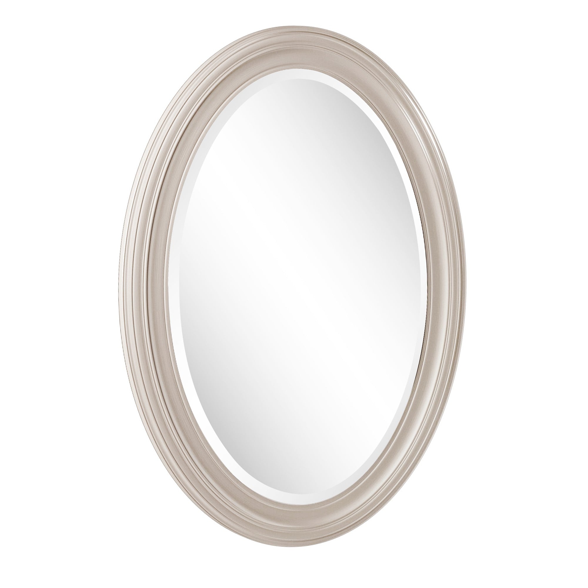 Modern Wall Mirror With Silver Leaf Frame | 25