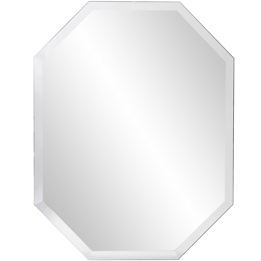 Octagonal Minimalist Frameless Wall Mirror| 22