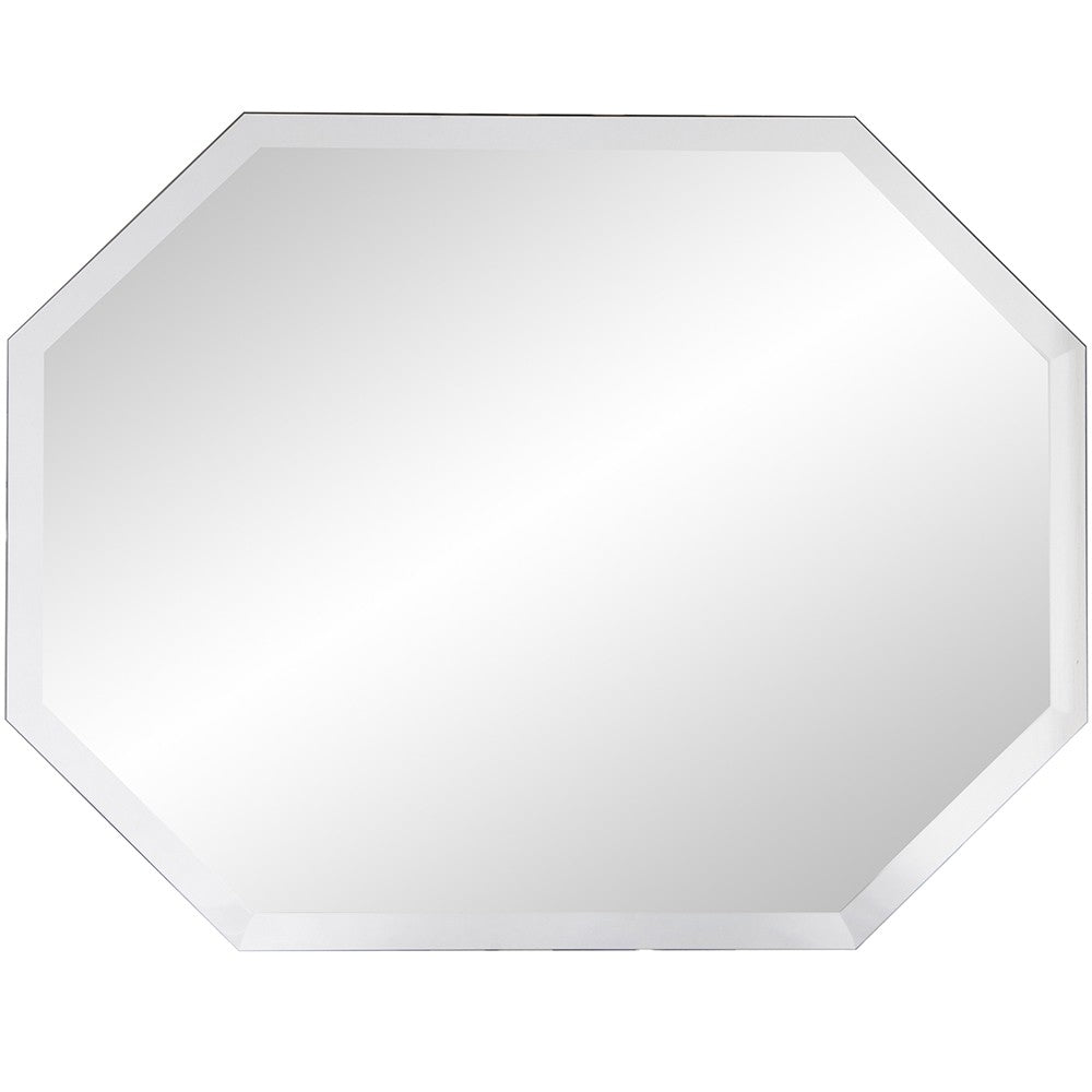 Octagonal Minimalist Frameless Wall Mirror| 22