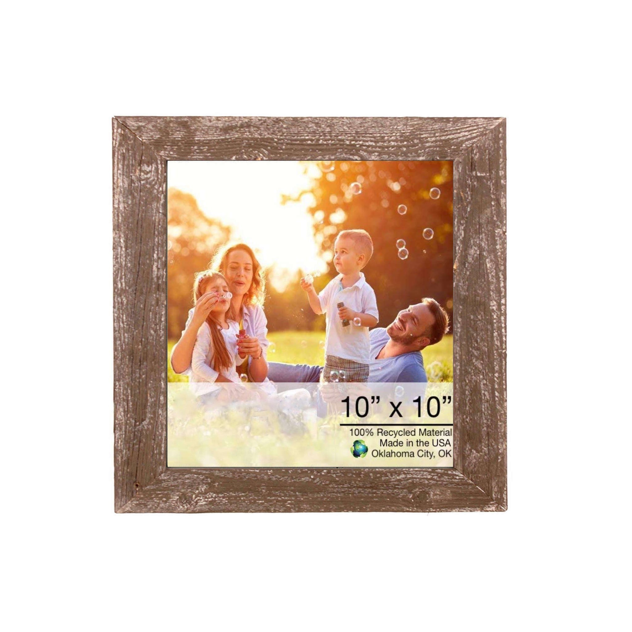Rustic Farmhouse Brown Wood Frame | 10