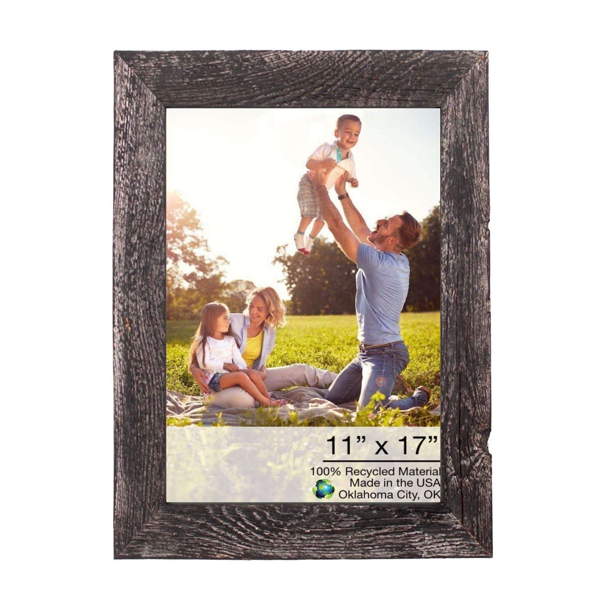 Rustic Farmhouse Rustic Black Wood Frame | 11